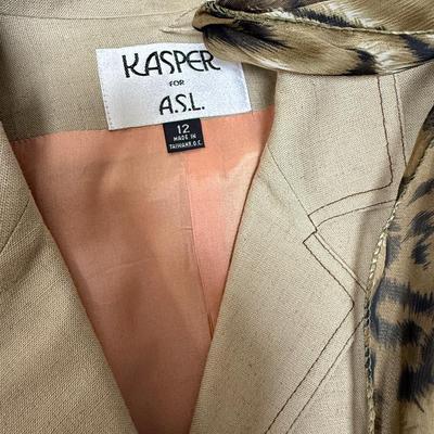 Kasper Women's 2-Piece Tan Suit NWT