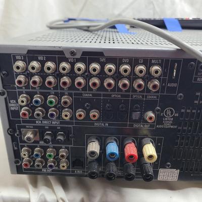 Sale Photo Thumbnail #1126: This is a high-current, 7.1-channel home theater receiver released around 2004, renowned for its warm, powerful sound and robust build quality. It offers 75 watts per channel (all channels driven) and features advanced Logic 7 surround processing, making 