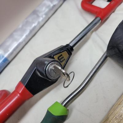 Sale Photo Thumbnail #1167: The plastic rectangles are metal shelf liners