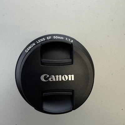 Canon EF 50mm F/1.4 USM Standard And Medium Telephoto Lens For Canon SLR Cameras, Fixed