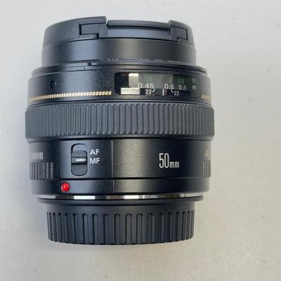 Canon EF 50mm F/1.4 USM Standard And Medium Telephoto Lens For Canon SLR Cameras, Fixed