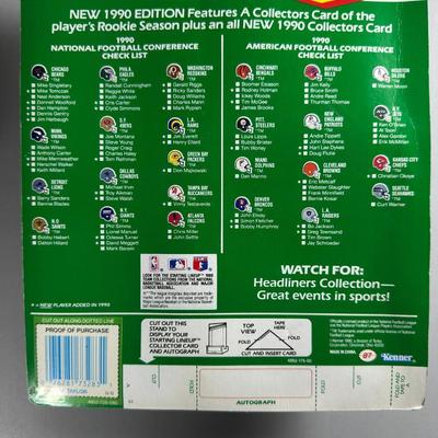 Kenner Starting Lineup Vintage Sealed Sports Collectible Figure Includes Rookie Year Card