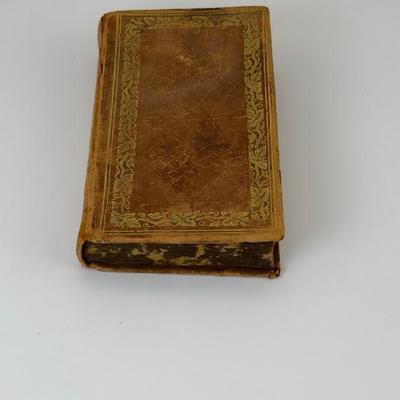 Antique 1827 New Testament & 18281831 Handwritten American Religious Journal  Exceptional Early Faith 