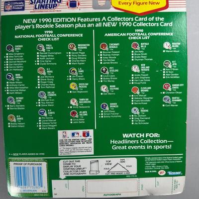 Kenner Starting Lineup Vintage Sealed Sports Collectible Figure Includes Rookie Year Card 