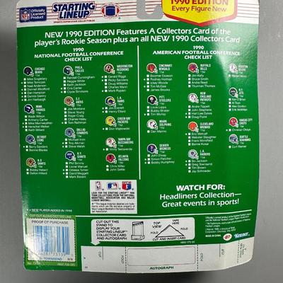 Kenner Starting Lineup Vintage Sealed Sports Collectible Figure Includes Rookie Year Card 