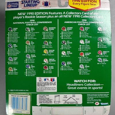 Kenner Starting Lineup Vintage Sealed Sports Collectible Figure Includes Rookie Year Card