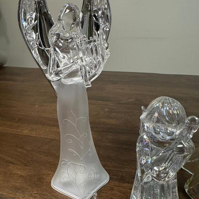 Crystal Angel Figurine Lot Mix