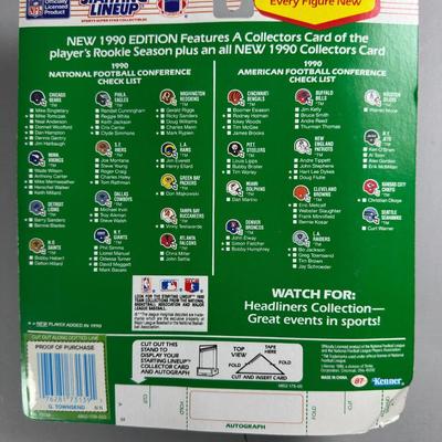 Kenner Starting Lineup Vintage Sealed Sports Collectible Figure Includes Rookie Year Card 