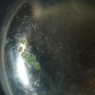 Sale Photo Thumbnail #111: antique open face pocket watch
Works : 389164
key wind- key is missing 
Hampden
case:7926 
beveled crystal has scratches, case has small dent on the back. there is a small area of discoloration indents on the back also see photo
one of the  minute hand of