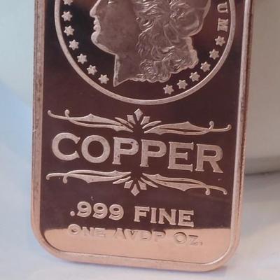 Beautiful copper bar