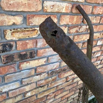 Early Farm Utility Dolly / Hand Truck – Cast Iron Wheels – Primitive Agricultural Equipment