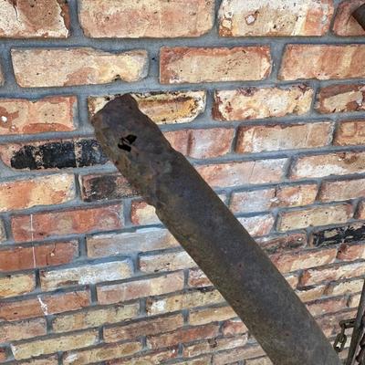 Early Farm Utility Dolly / Hand Truck – Cast Iron Wheels – Primitive Agricultural Equipment