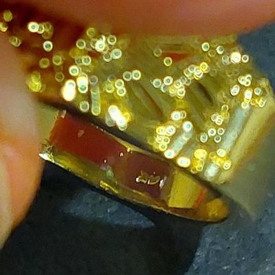 14kt Gold Overlay Ring Size 11