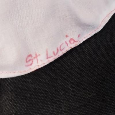 Sale Photo Thumbnail #10: Beautiful Hand made Topsy Turvy doll. White Dress/Red Dress