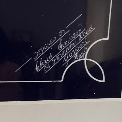 Matching Pair! 1923 Original Boat Blueprints