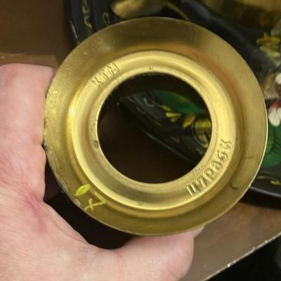 Vintage Russian Electric Samovar Set - Hand-Painted Floral Khokhloma Style with Tray & Cups