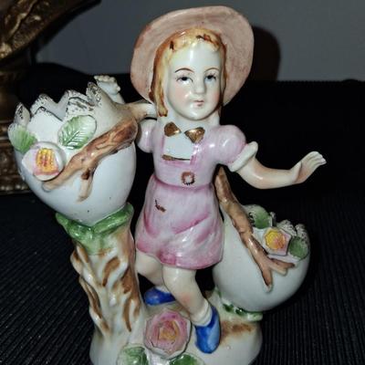 Sale Photo Thumbnail #135: Cute Set of Antique Children figurines in Great condition