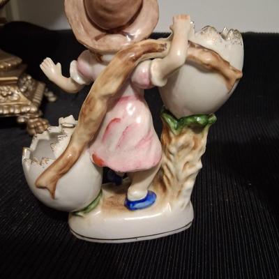 Sale Photo Thumbnail #134: Cute Set of Antique Children figurines in Great condition