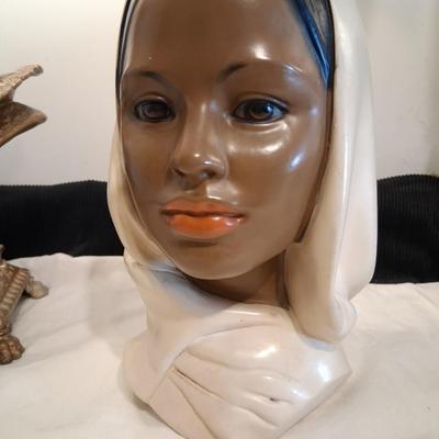 Sale Photo Thumbnail #161: Beautiful Woman of Color Bust.