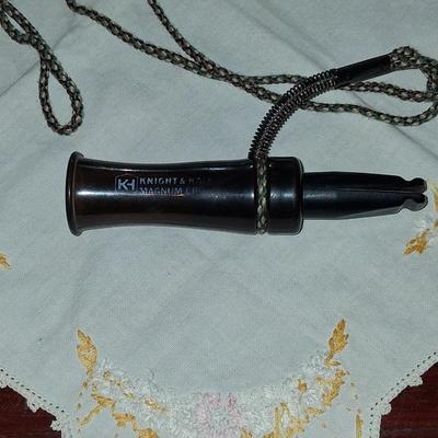 Sale Photo Thumbnail #197: Knight & Hall Magnum Duck Call. In great condition.