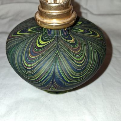 Sale Photo Thumbnail #210: Use with oil & a wick or use with sticks. Beautiful Fordite Color patterns