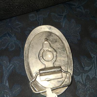 Sale Photo Thumbnail #245: Beautifully Crafted Vintage Masonic/Shriners Belt Buckle. Great condition