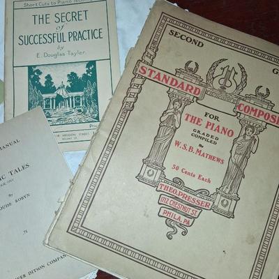 Sale Photo Thumbnail #247: 4 Antique Music Books.