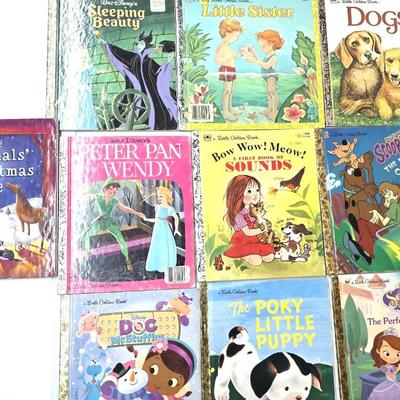 Vintage Little Golden Books Collection (Set of 10) – Disney, Classics & Childhood Favorites