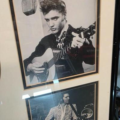 Elvis Presley “Follow That Dream” 24kt Gold-Plated Record Commemorative Framed Display with Photo Collage & Lyric Plaque