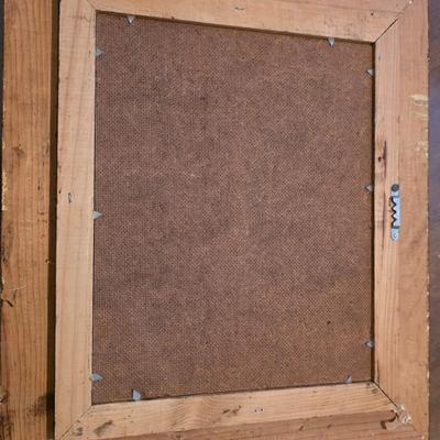 Vintage “Angra” Signed Floral Basket Oil Painting – Heavy Impasto Still Life in Gilt Frame (c. 1960s–1980s)