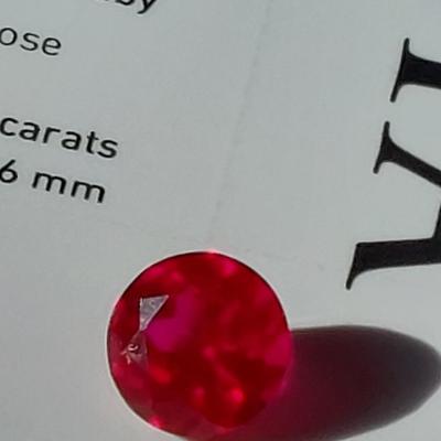 GIA CERTIFIED Lab Grown Ruby 1.71 ct
