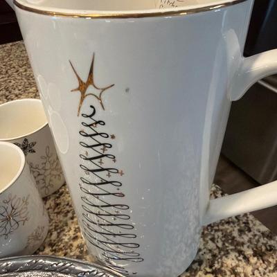 Sale Photo Thumbnail #60: Vintage Armetale, Cups and Pitcher