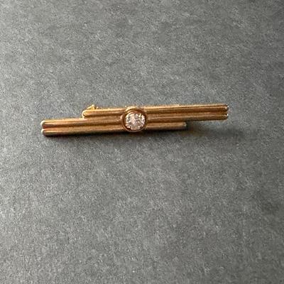 Vintage bar pin brooch