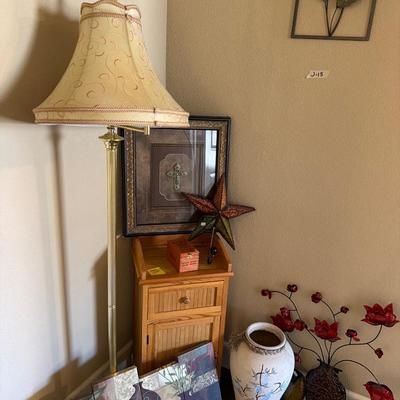 Sale Photo Thumbnail #74: Lamp, Side table, Vase and Decor