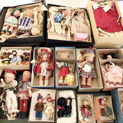 Antique Dolls Lot