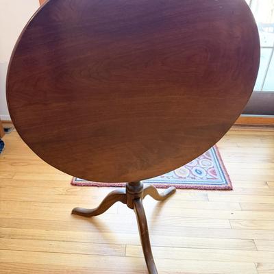Early Antique Tilt Top Table