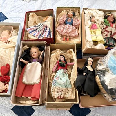Antique Dolls Lot