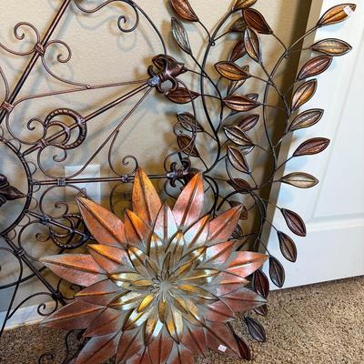 Sale Photo Thumbnail #112: Metal Mirror and Metal Decor