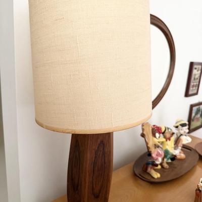 Wood MCM Lamp