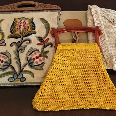 LOT 36M Hand Made Purses