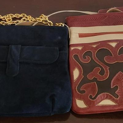 LOT 37M: Purses: Leaders in Leather & Triangle New York