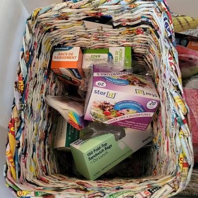 LOT 103M Lot of Paper Plates, Napkins, & Misc