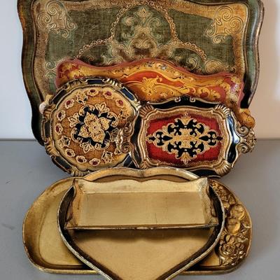 LOT 113L Decorative Trays