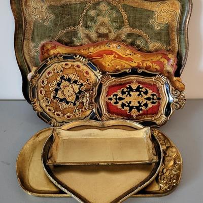 LOT 113L Decorative Trays