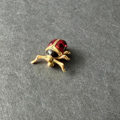 Vintage ladybug pin