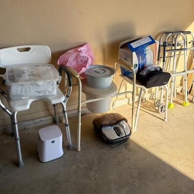 Sale Photo Thumbnail #171: Medical Supplies, walkers, and more.