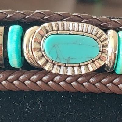 Leather bracelet