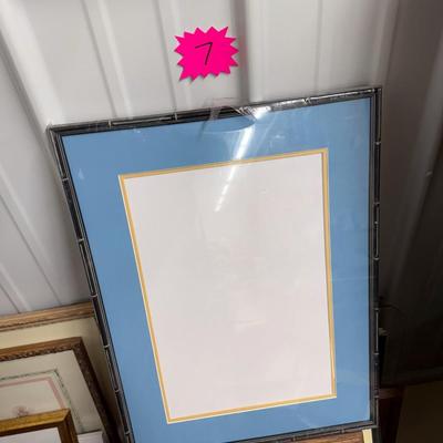 Sale Photo Thumbnail #39: Frames without glass, mats