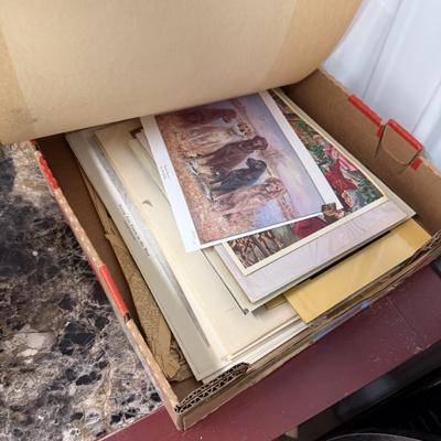 Sale Photo Thumbnail #168: Ads, old panoramic photos (poor condition), etc.