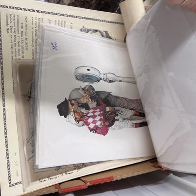 Sale Photo Thumbnail #165: Ads, old panoramic photos (poor condition), etc.